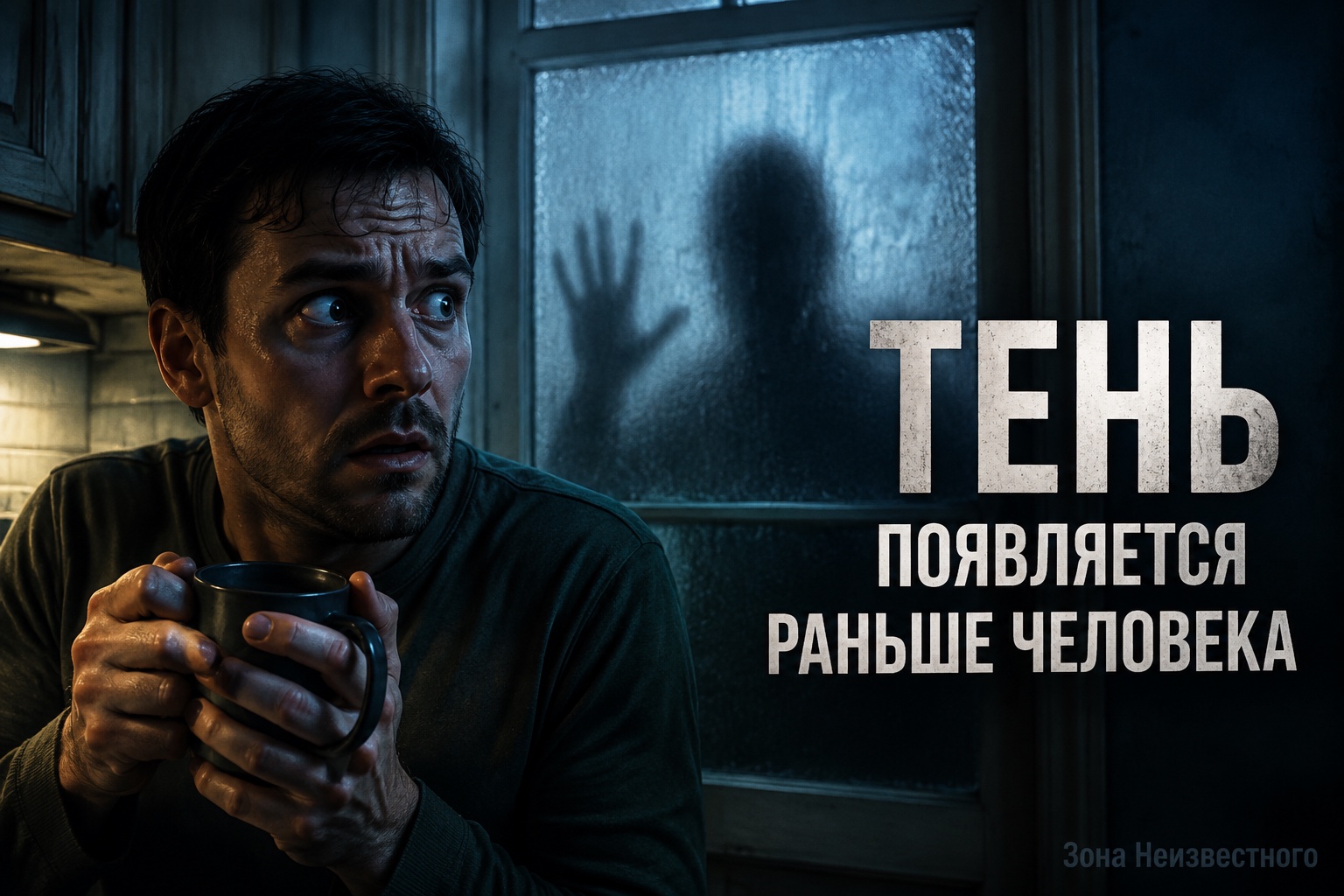 Тень на стекле двигалась раньше меня