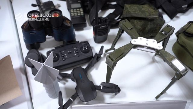 В Егорьевске отметили День государственного флага и День офицера.
