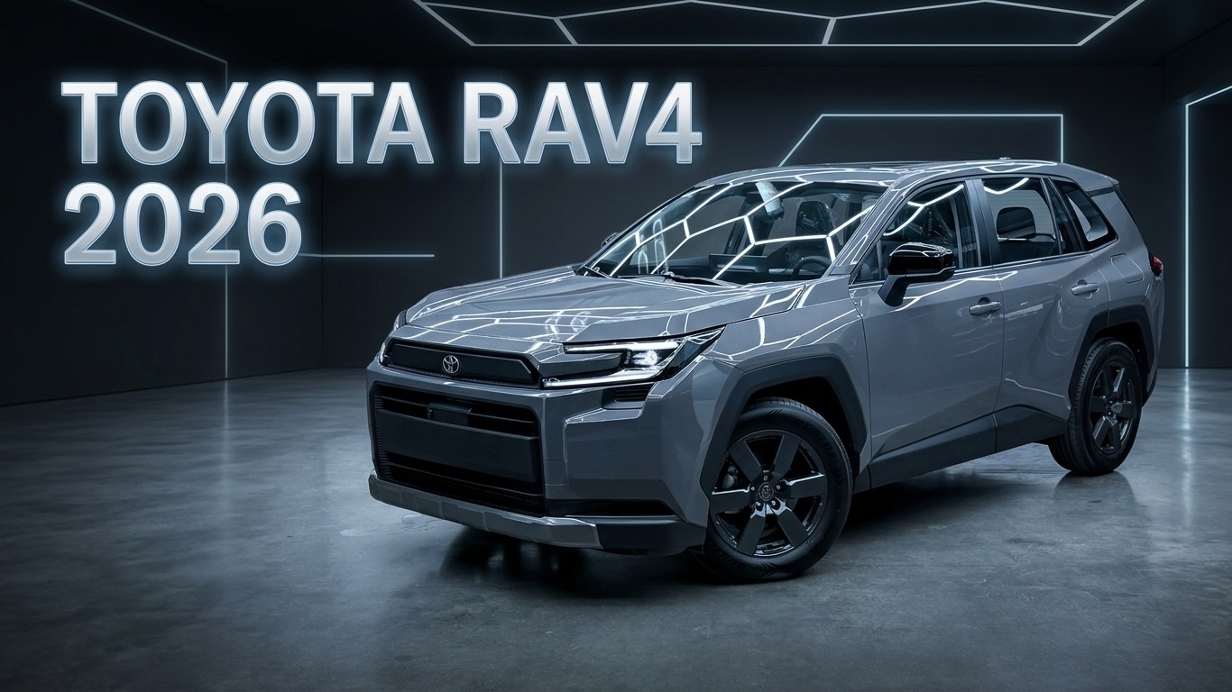 Toyota RAV4 2026: дизайн салон и главные фишки