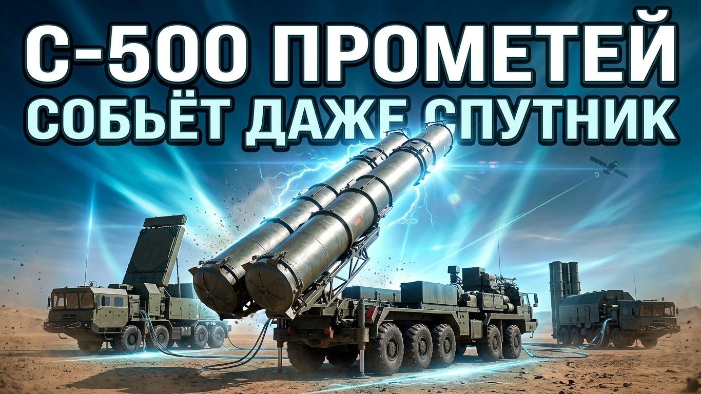 С-500 ПОРАЖАЕТ СПУТНИКИ! ШОКИРУЮЩАЯ ПРАВДА О ПРОМЕТЕЕ