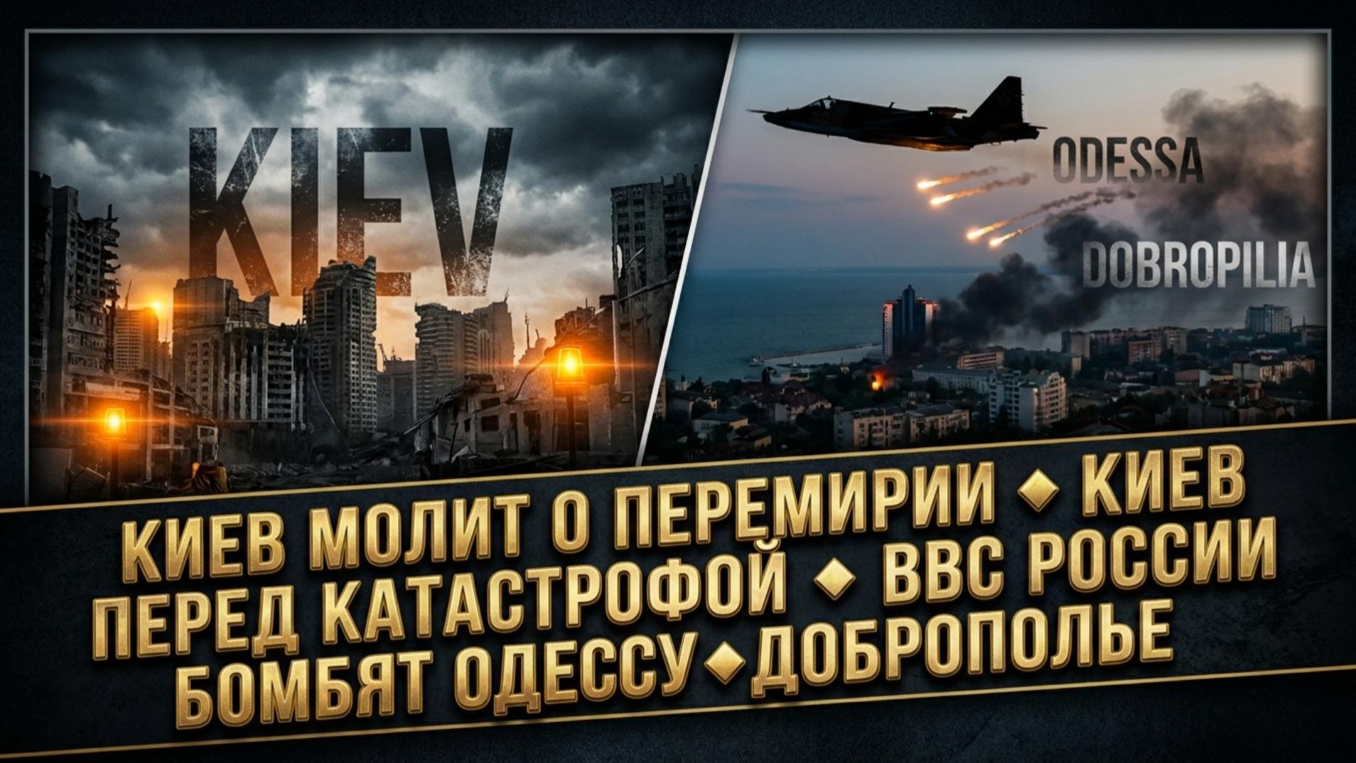 💥Меркурис | Киев на коленях молит о мире, Путин сказал НЕТ! Авиация РФ крушит Одессу и Доброполье