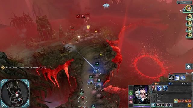 WH40K DoW2 Retribution Прохождение кампании за Эльдаров Часть 10. Arena Perimeter