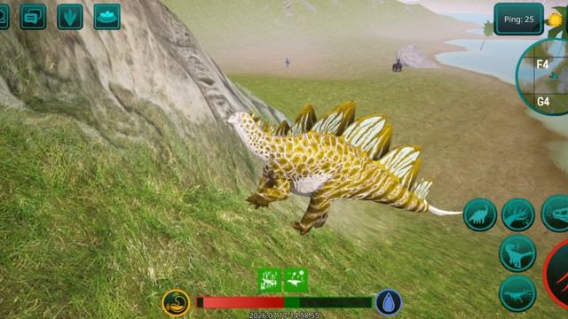 играю в online dinosaur simulator 3d