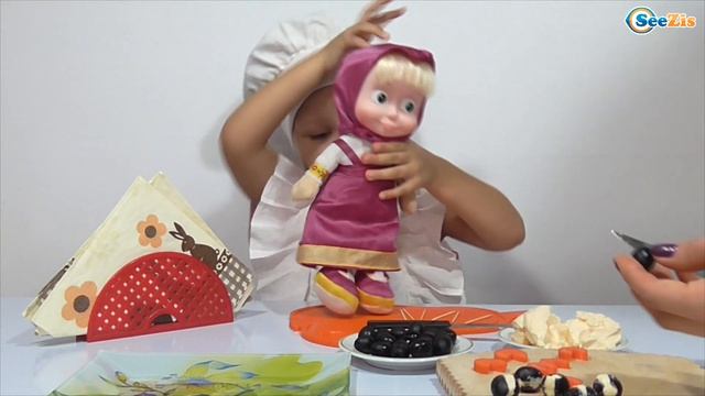 ✔ Masha And Surprise Of Girl Yaroslava Маша из мультфильма и Сюрприз от девочки Ярославы С