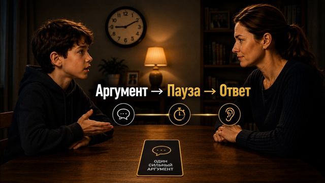 Один сильный аргумент лучше пяти слабых | Послание переговорщика | START 10–12