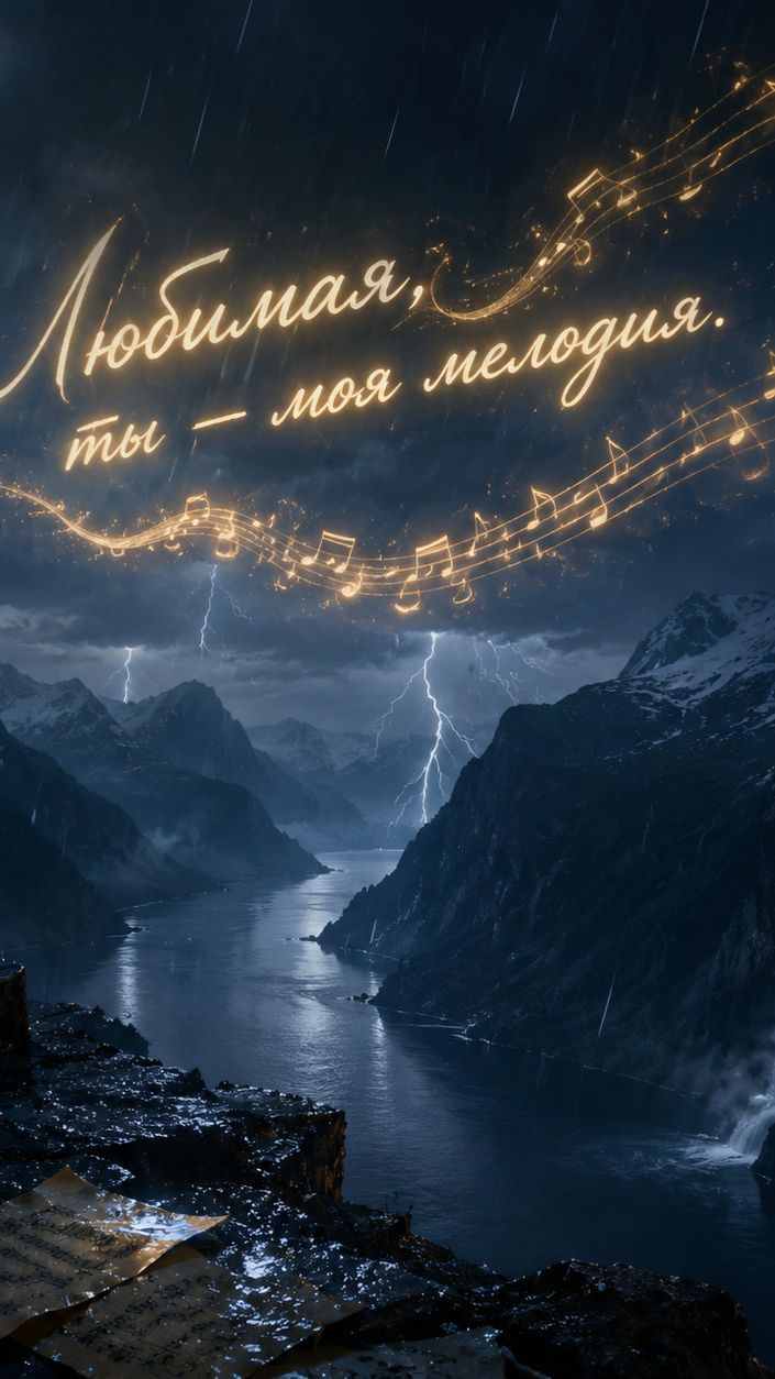 Музыки печальные аккорды 2