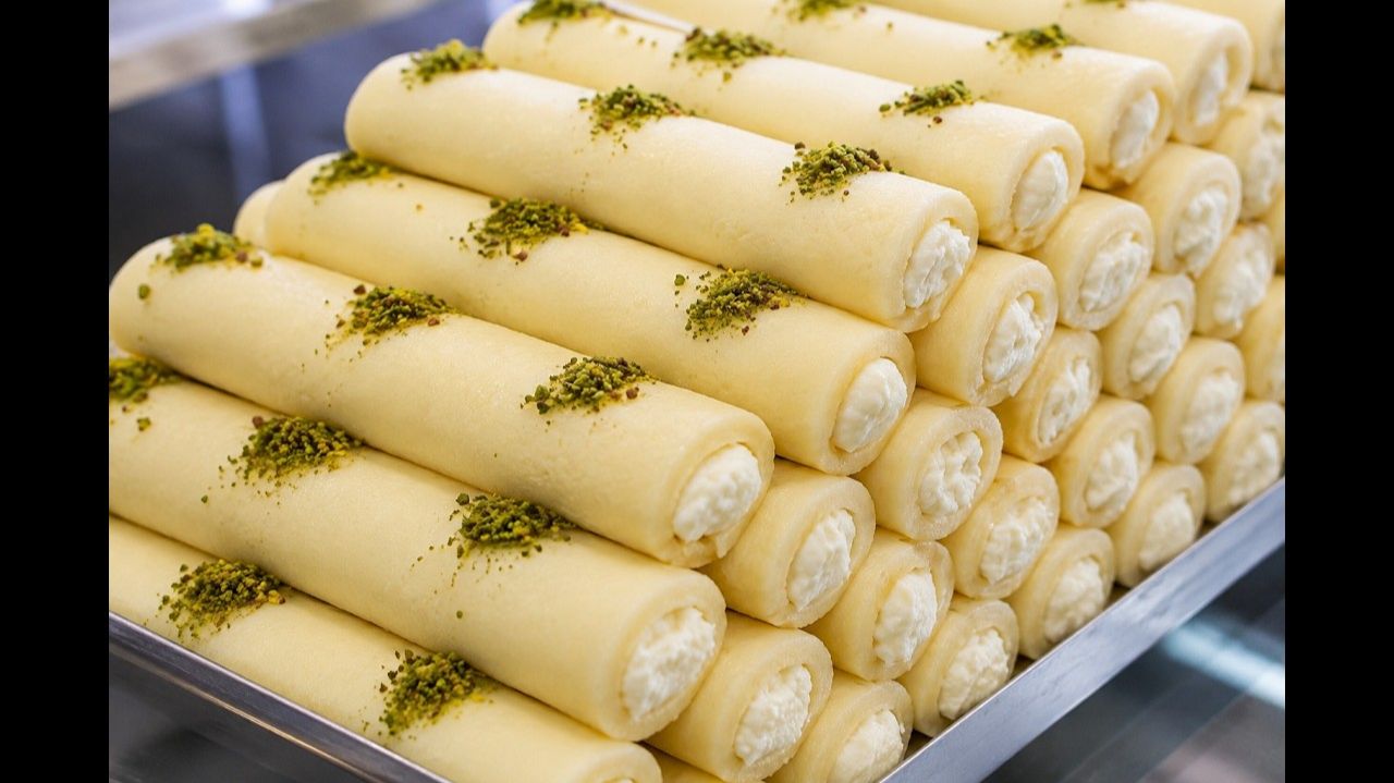 Самый Нежный Десерт в Мире (Halawet El Jibn)  Ближневосточные Сладости