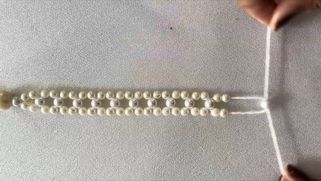 Ожерелье из белого жемчуга от Ashmita Art & Craft