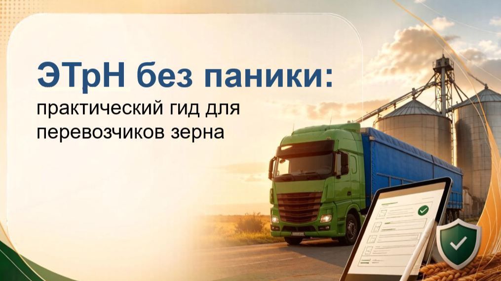 Вебинар - ЭТрН без паники: практический гид для перевозчика
