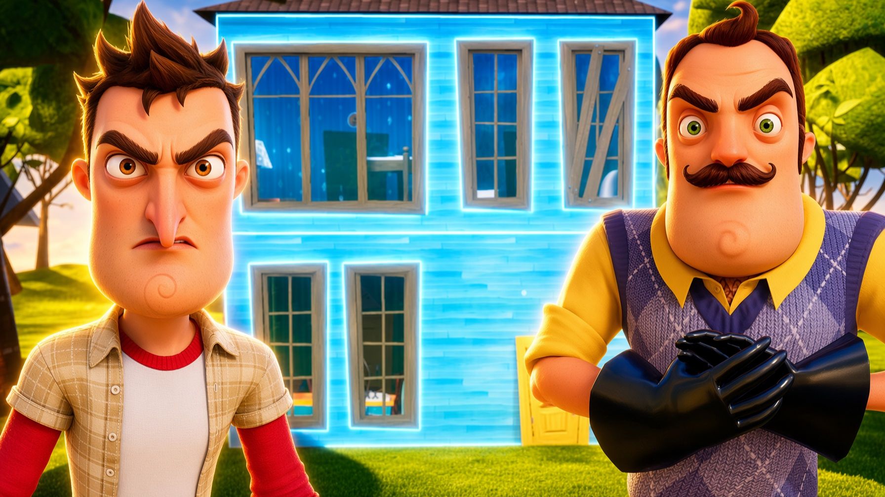 МАЛЕНЬКИЙ МОД ЗА ЧАС ДЛЯ ПРИВЕТ СОСЕД!HELLO NEIGHBOR МОДЫ