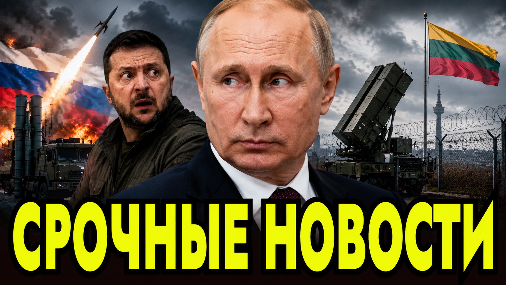  СРОЧНО РОССИЯ резко ответила Зеленскому  Литва срочно разворачивает NASAMS у столицы