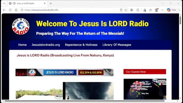 23.08.2026 БОЖИЙ ПРОРОК В ПРЯМОМ ЭФИРЕ НА WWW.JESUSISLORDRADIO.INFO