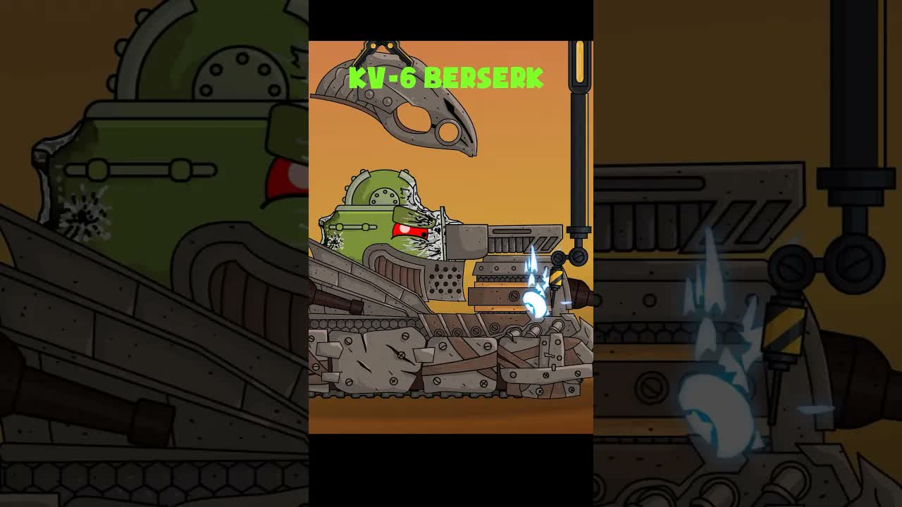 КВ-6 Vs Зажигалка! КТО СИЛЬНЕЕ ? #homeanimations #cartoon #animation #мультик #tank