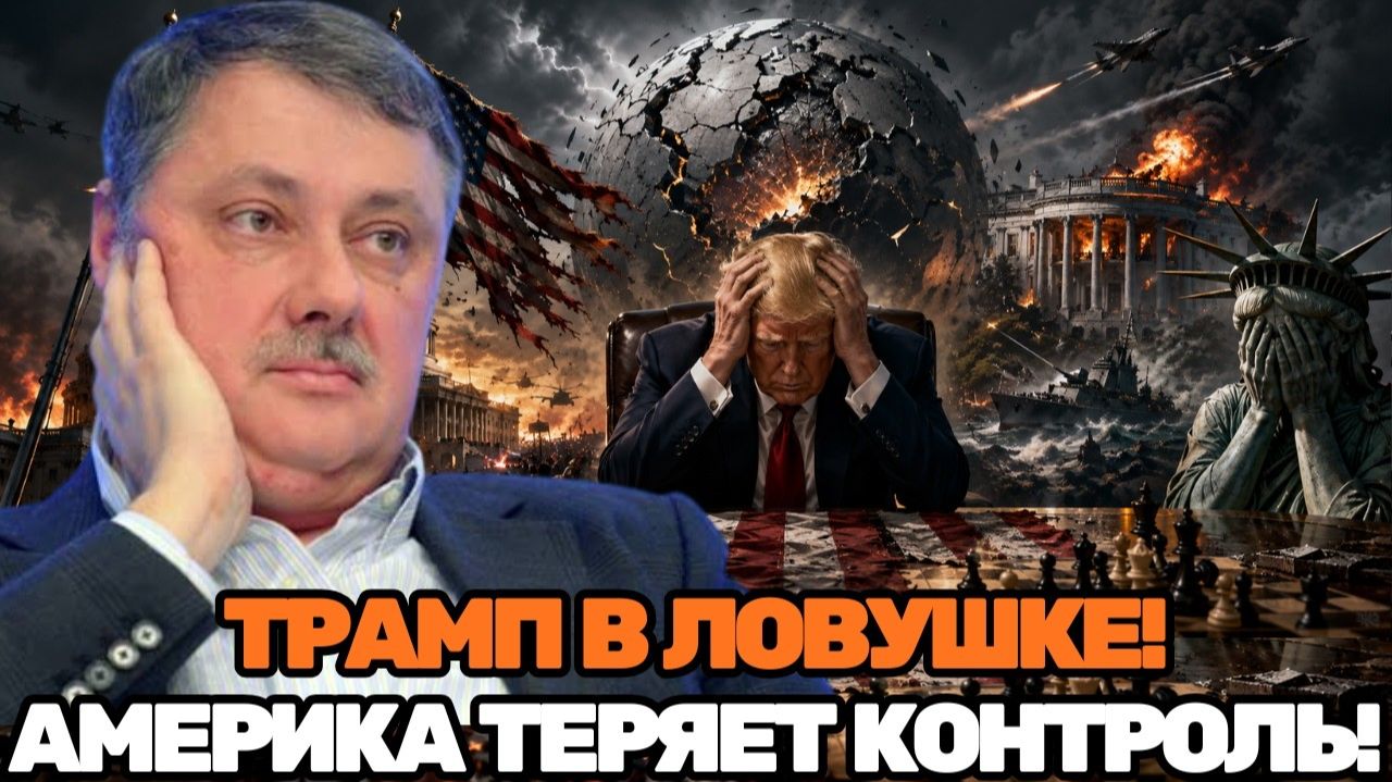 Трамп попал в ловушку Америка теряет контроль а старый мировой порядок рушится на глазах