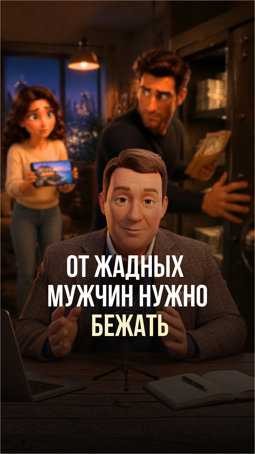 ОТ ЖАДНЫХ МУЖЧИН НУЖНО БЕЖАТЬ