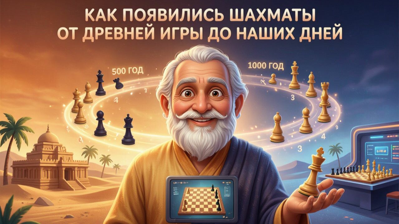 Урок 1 История шахмат для новичков: от древней игры до наших дней