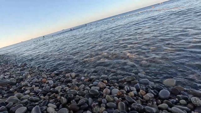 Лазаревское.Море.Август