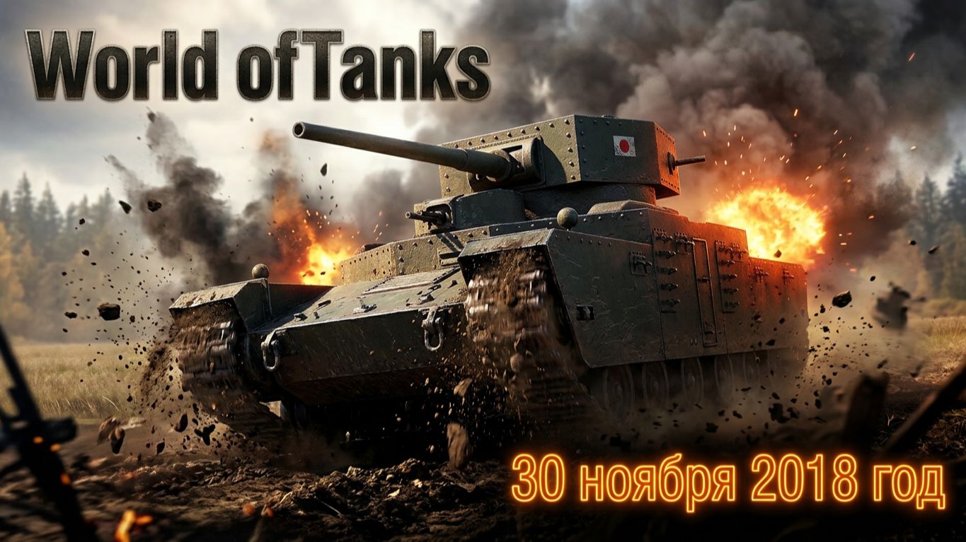 World Of Tanks | 30 ноября 2018 год | #XAH6ATOH #ХАНБАТОН #WorldOfTanks №17