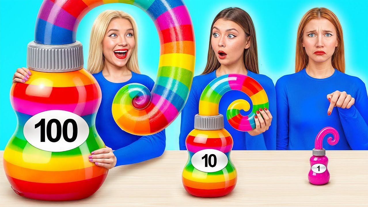 100 Слоев Еды Челлендж _ Удивительные Кулинарные Лаифхаки