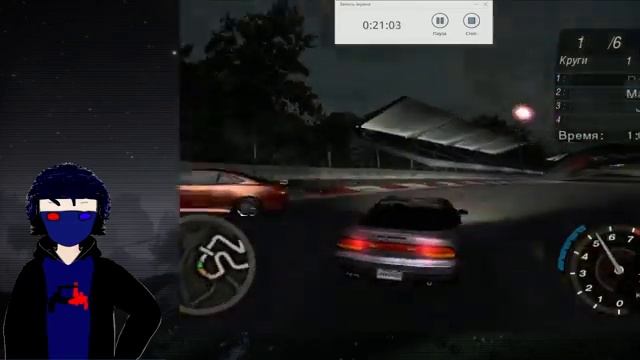 NFS Underground 2 (2) Новая машина гонки с 4 кругами