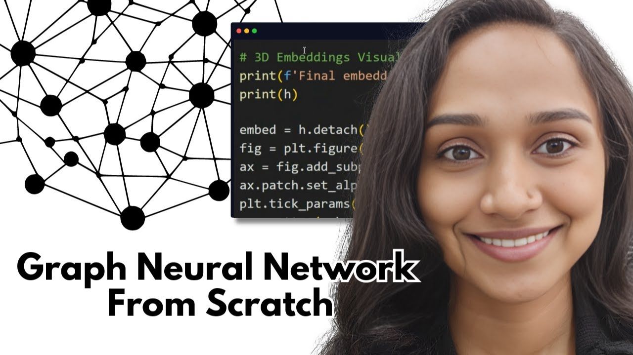 3 Let us code a Graph Neural Network GNN from Scratch in 30 minutes Build your first GNN