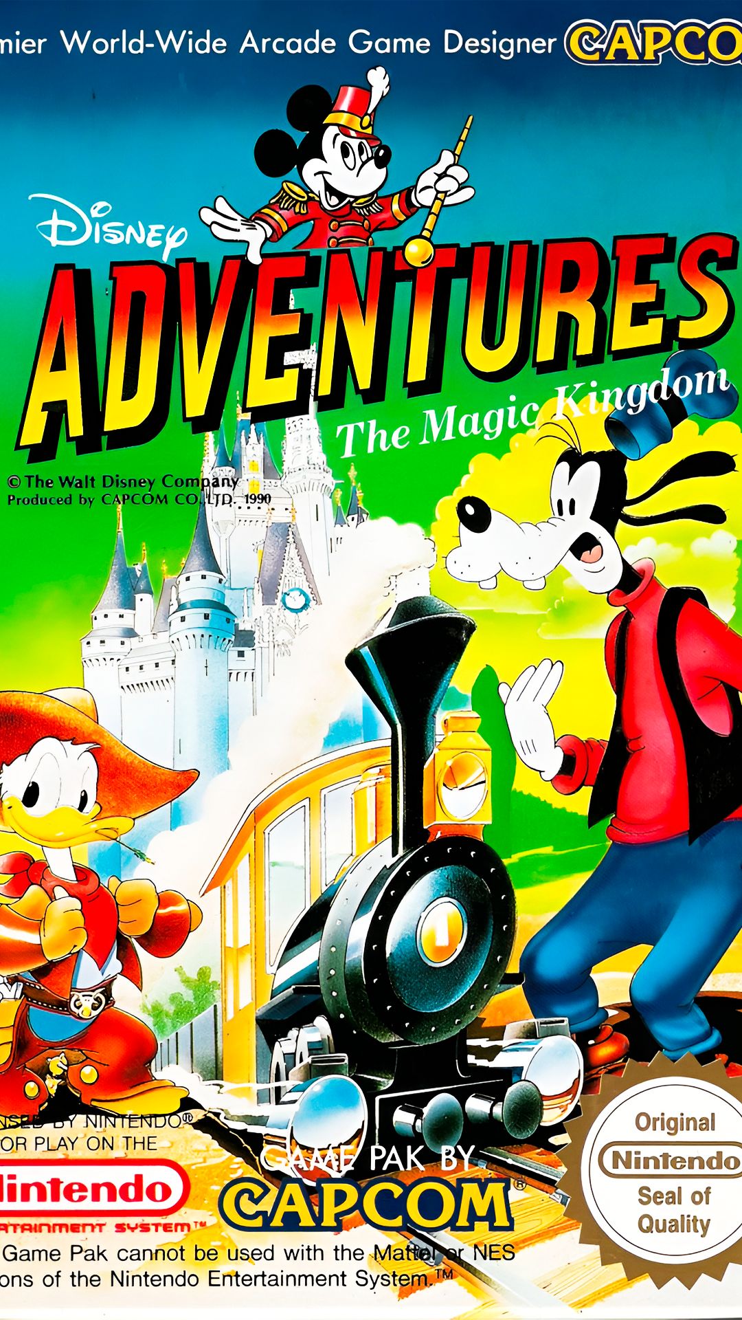 Гонки Adventures In The Magic Kingdom Dendy