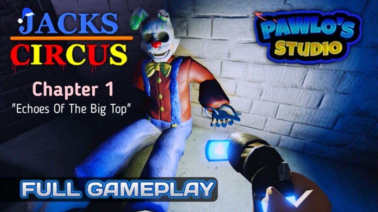 JACKS CIRCUS ROBLOX PAWLOS STUDIO ПОЛНЫЙ ГЕЙМПЛЕЙ - Mascot Horror