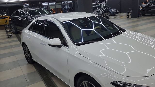 Mercedes Benz A Class - бронирование кузова, тонировка, ремонт скола лкп