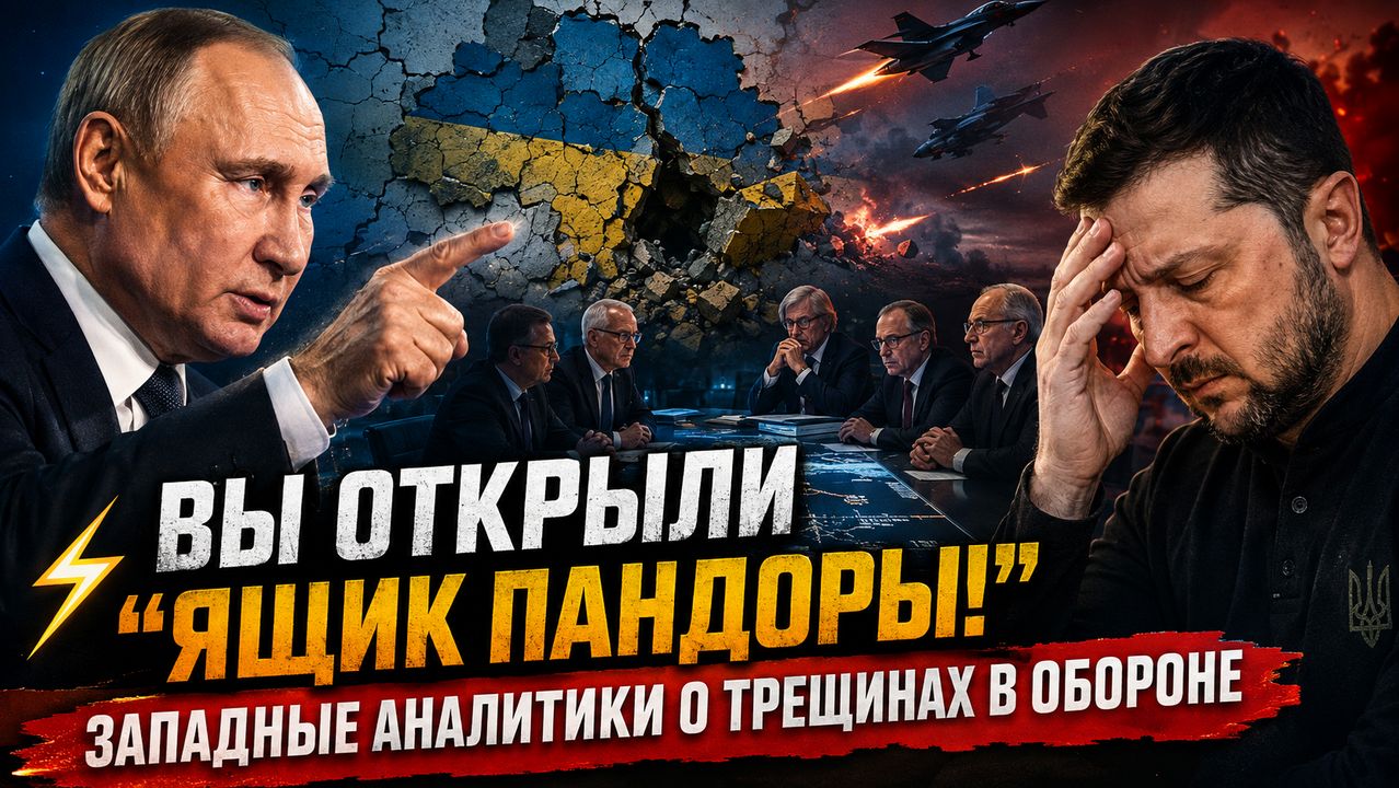 ⚡️ Путин бьёт по Зеленскому вы открыли ящик Пандоры! Западные аналитики о трещинах в обороне