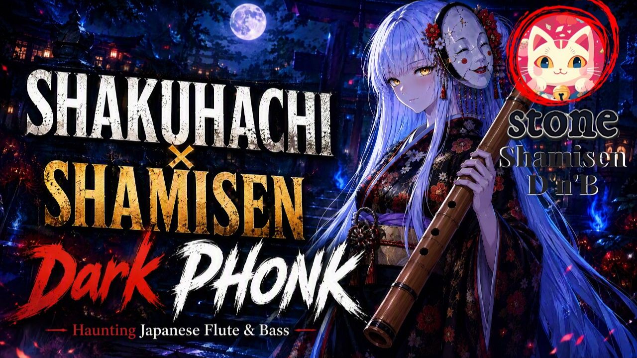 🥁🔥⛩️🎌SHAKUHACHI × SHAMISEN🌊JapanDnB_STONE_23-08-2026