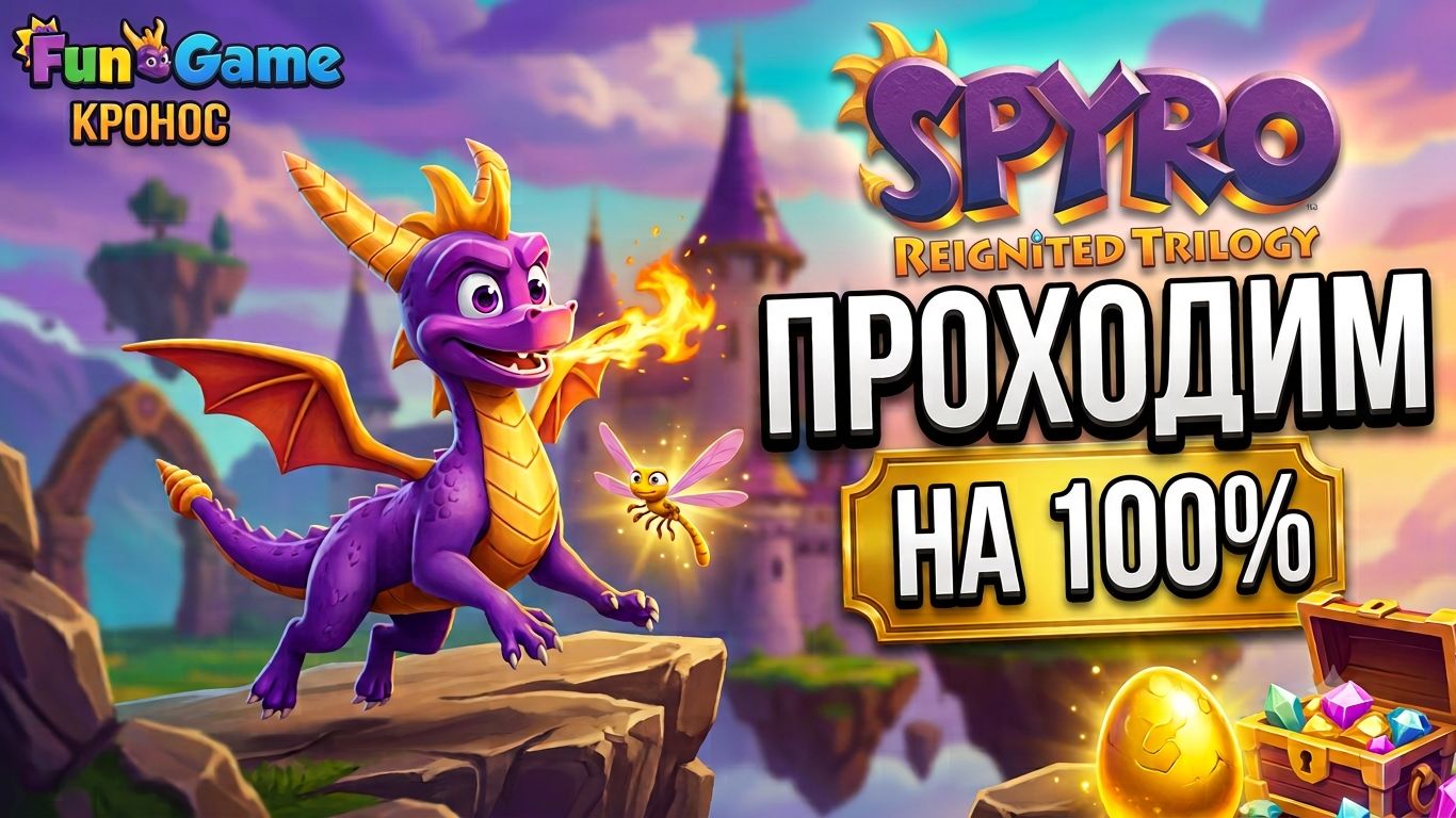 🎮 Кронос / SPYRO REIGNITED TRILOGY #5 — Spyro 2: Ripto's Rage на 100%! Продолжаем прохождение