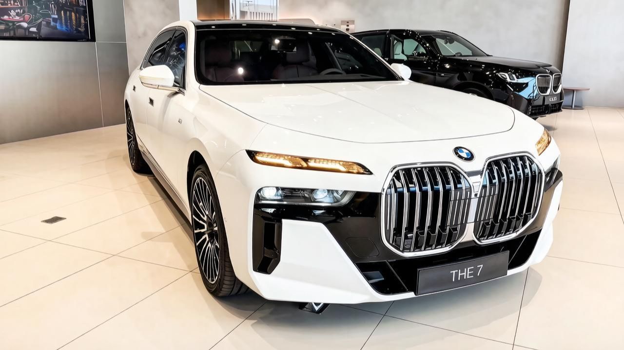BMW 7-й серии 2026 года «Суперпремиум» — роскошный и дерзкий седан с люксовым салоном