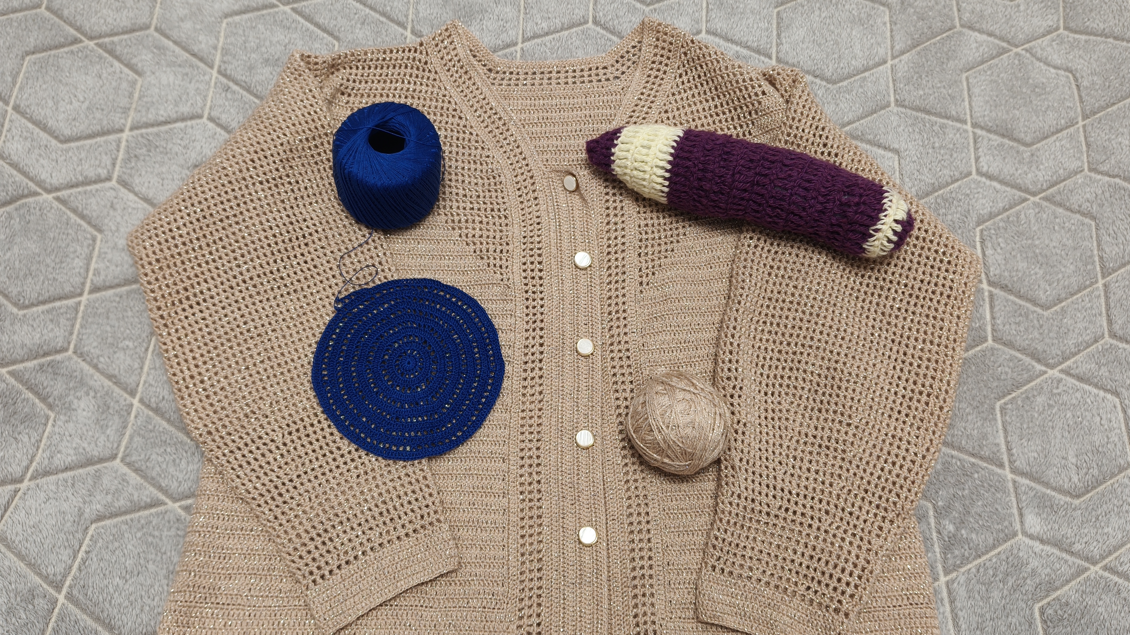 Творческая неделя 31/2026 // Вязание крючком 🧶