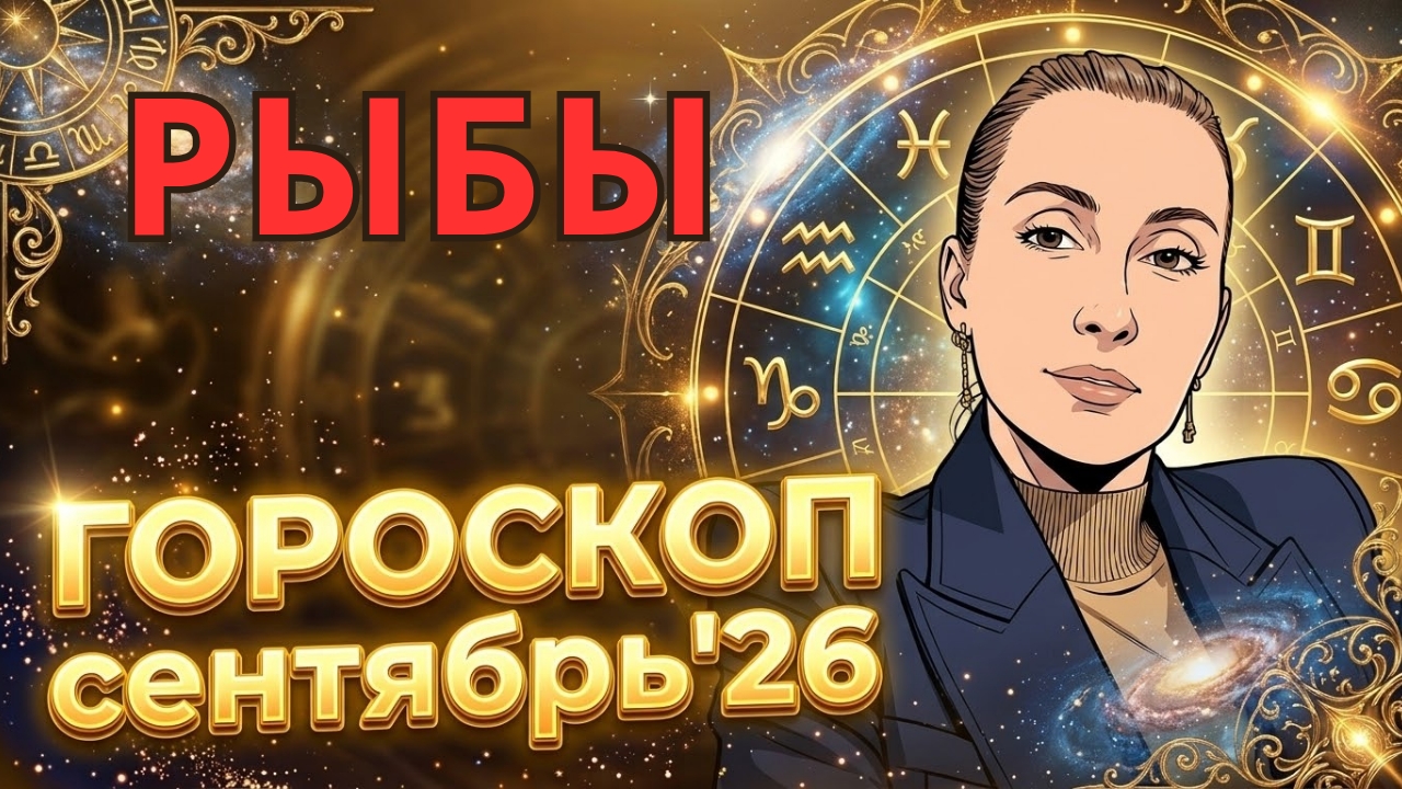 РЫБЫ - гороскоп на сентябрь 2026 от Наталии Эллиф