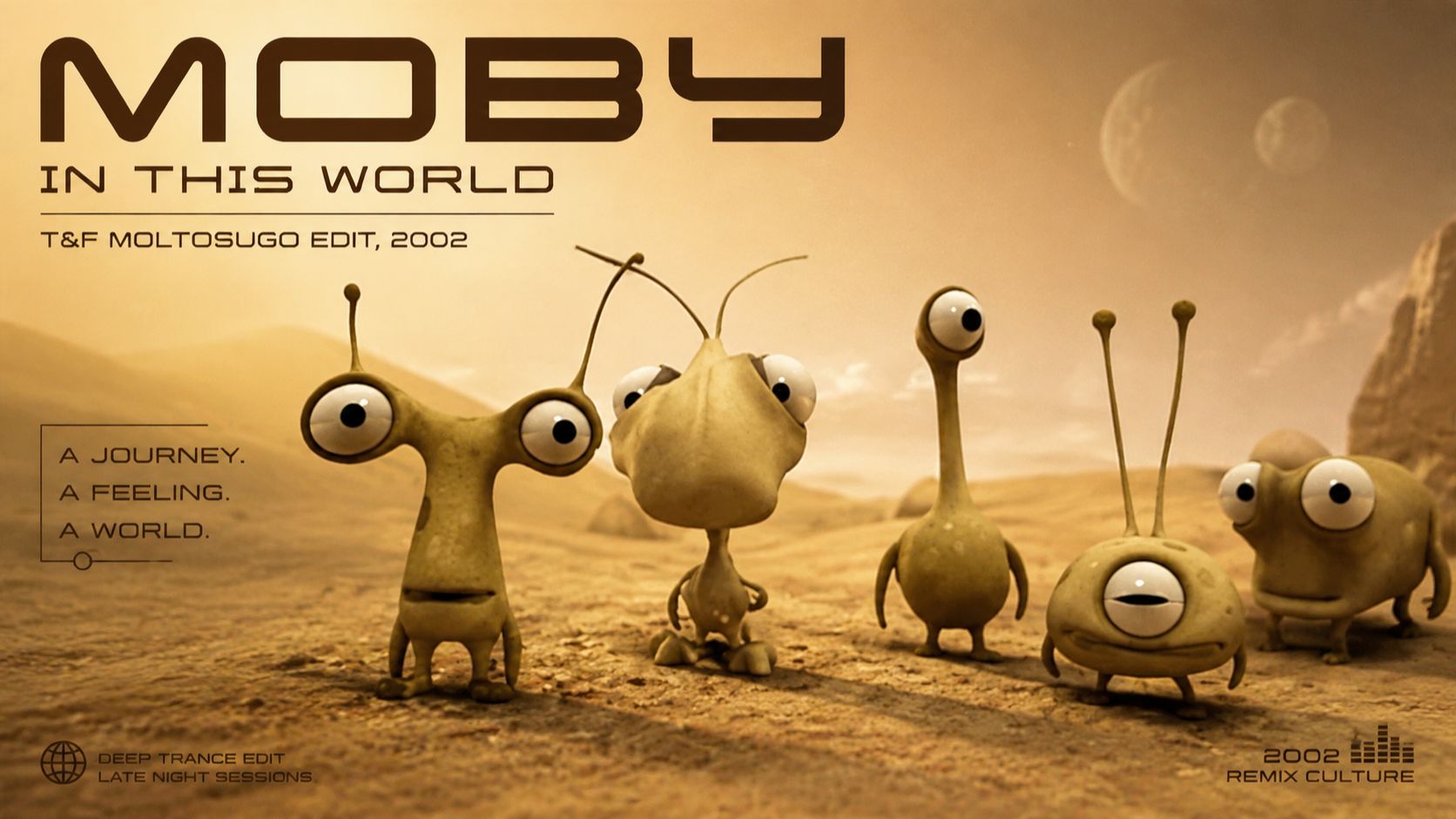 Moby - In This World (T&F Moltosugo Edit, 2002) ᵁᴴᴰ