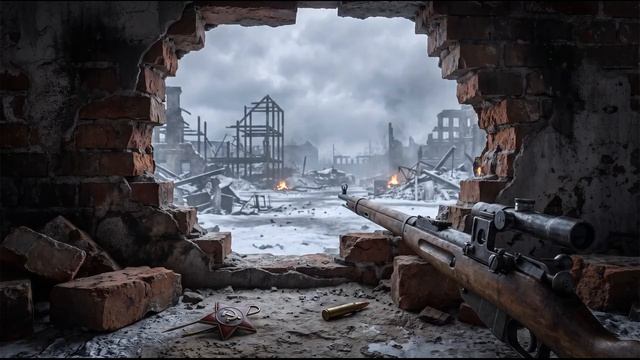 СОВРЕМЕННЫЙ СНАЙПЕР ОЧНУЛСЯ В АДУ СТАЛИНГРАДА...ОН СТАЛ ТЕНЬЮ, КОТОРАЯ УБИВАЕТ БЕЗ ПРОМАХ