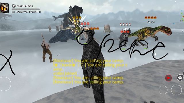 играю в онлайн динозавр