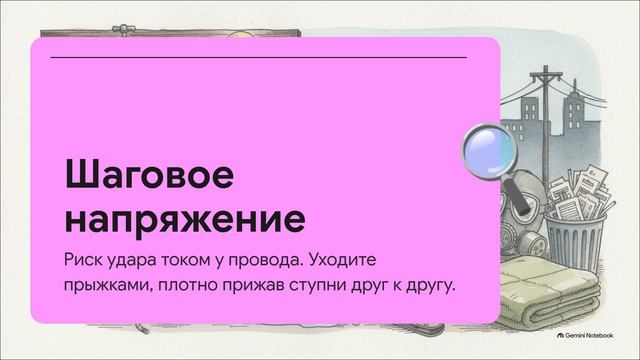 ОБЗР 7 класс 7 Правила безопасного поведения при авариях на коммунальных системах