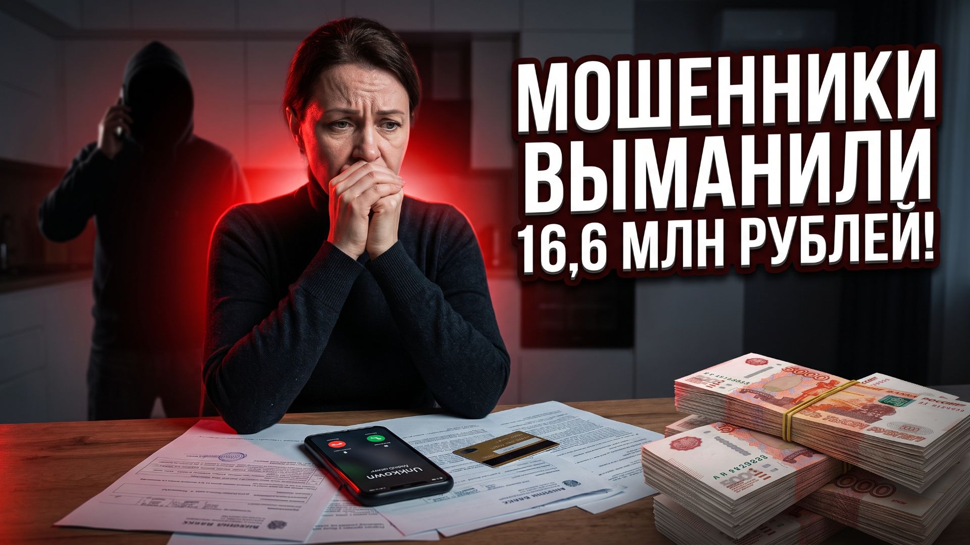 Вдова участника СВО отдала мошенникам 16,6 млн рублей — аферистов задержали