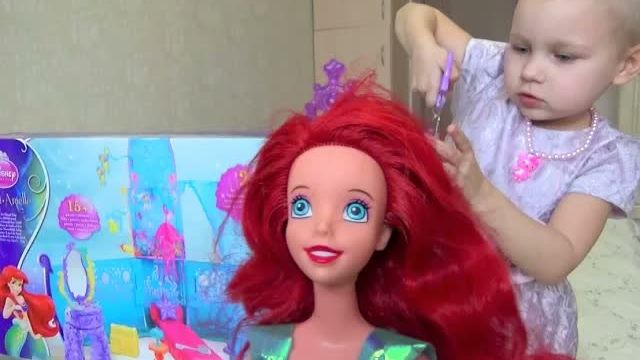 Видео для девочек про Классный КОРАБЛЬ русалочки Ариель !