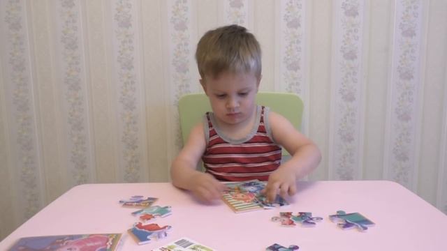 Посмотрели мультик и собираем пазлы Fixiki Play Puzzle