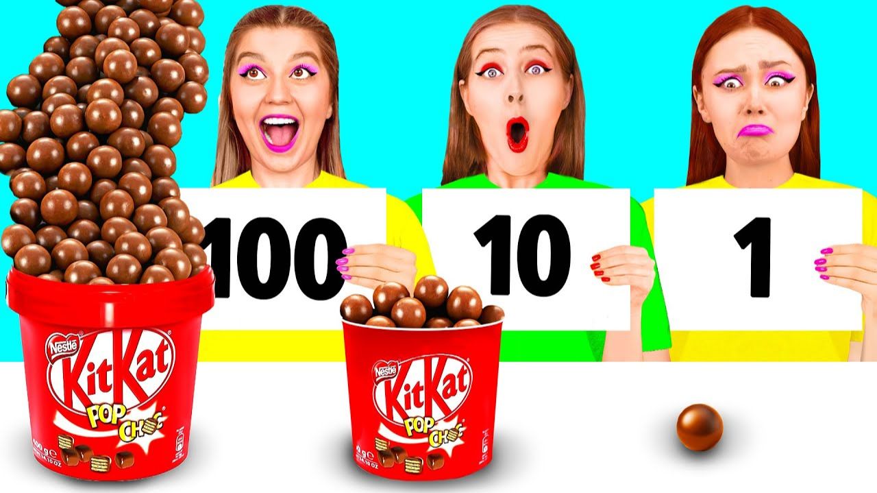 100 Слоев Еды Челлендж # Удивительные Кухонные Рецепты от KiKi Challenge