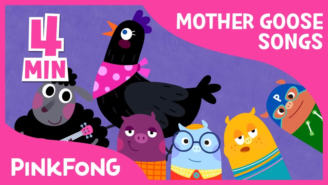 Мать Гусыня | Детские стишки | + Сборка | Песни PINKFONG для детей
