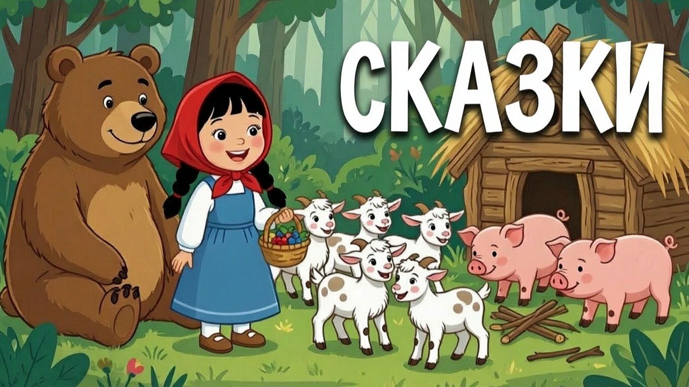 Сказки - Большой сборник сказок для малышей - Мультики