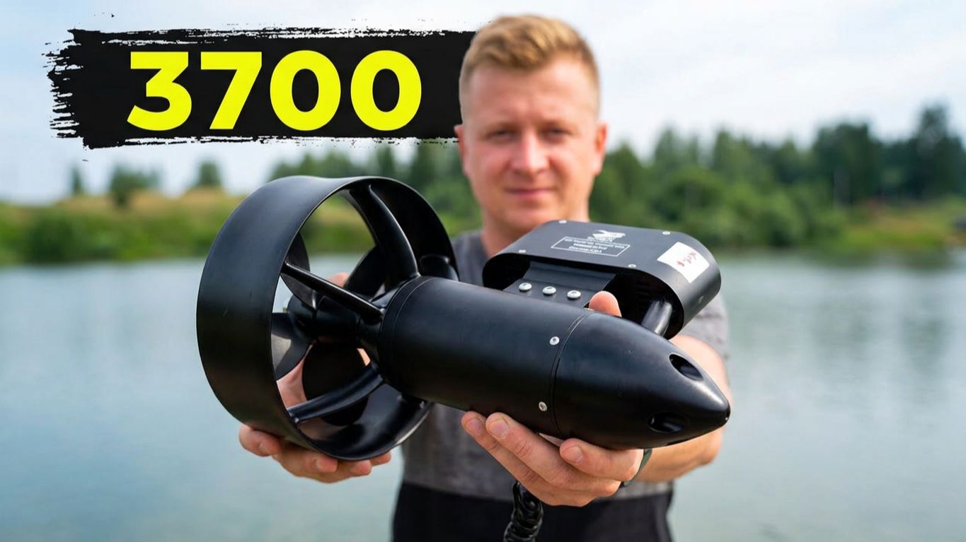 Мощный мотор комплект для SUP Flipsky 3700 Thruster. Обзор и тест