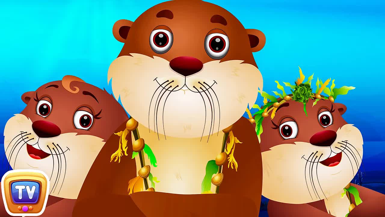 Песня о морской выдре | Песни о животных и стишки для детей от ChuChuTV