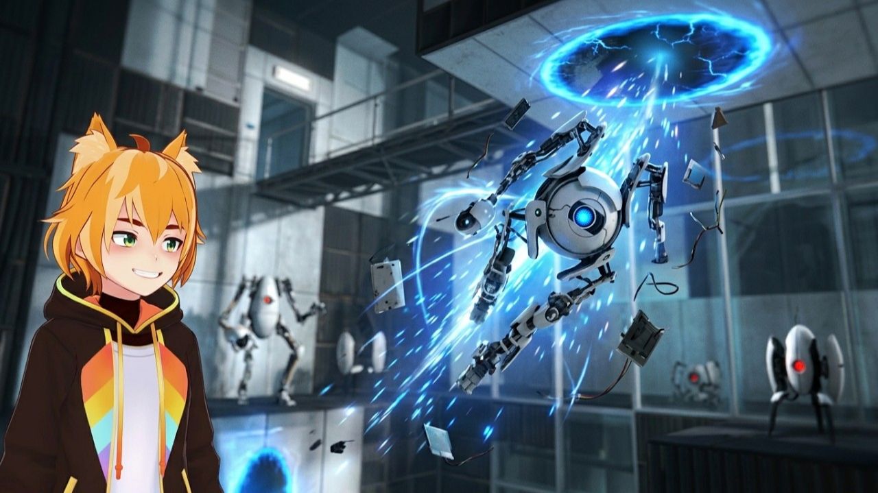 ЛЕША НАВОДИТ УМНУЮ СУЕТУ  PORTAL 2 COOP