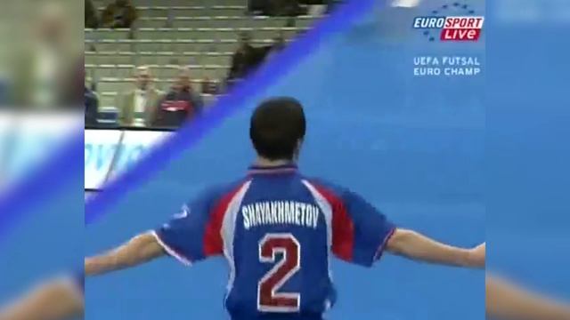 Второй гол Владислава Шаяхметова ЧЕ -2005 Россия-Италия -4:2