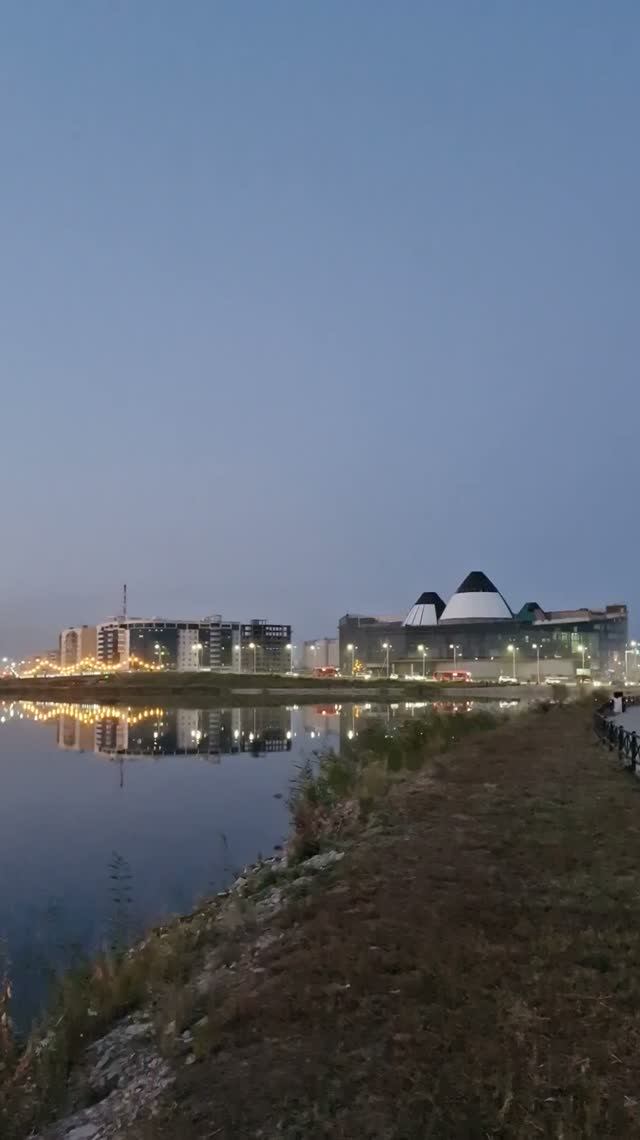 Вечерний вид на озеро Сайсары 25 августа 2026 года #якутск #yakutsk #evening #view #saysary #lake