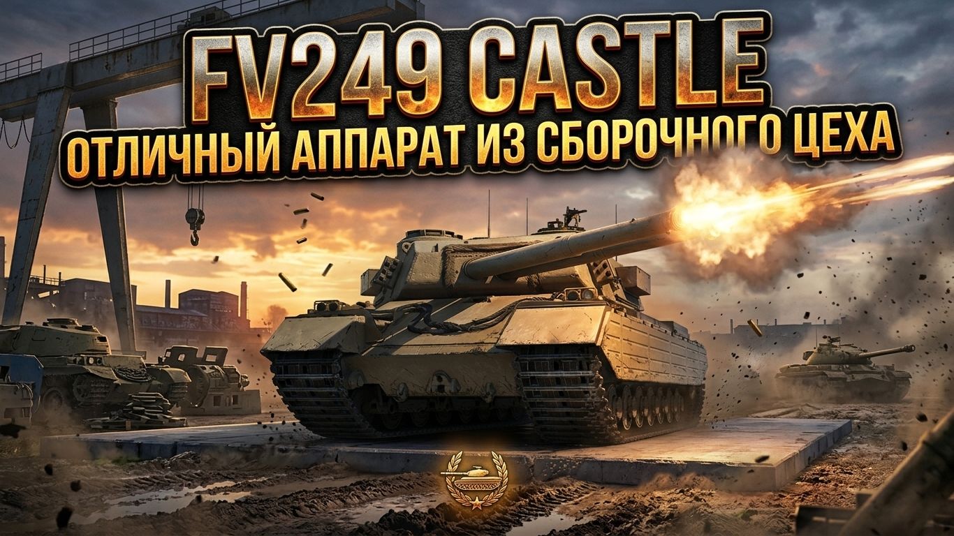 Мир танков - FV249 Castle